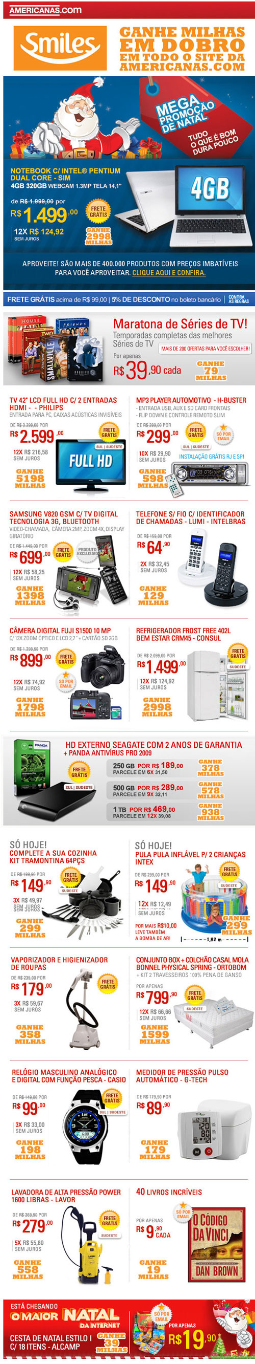 Promoção Milhas em Dobro Smiles e Americanas.com Promoção Milhas em Dobro Smiles e Americanas.com