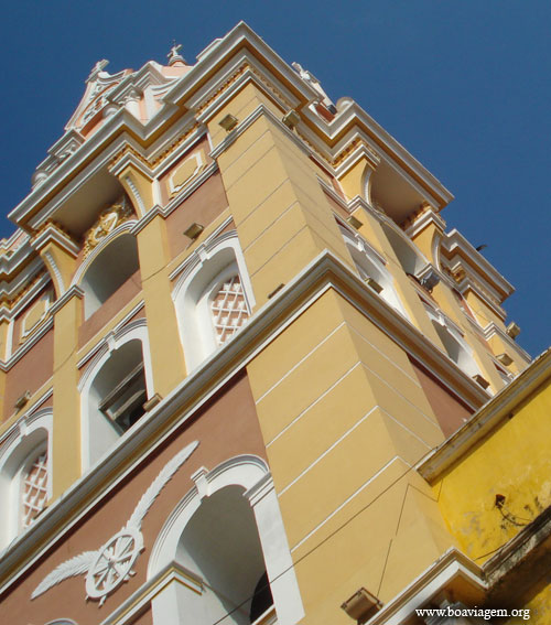 Arquitetura colombiana na cidade murada de Cartagena