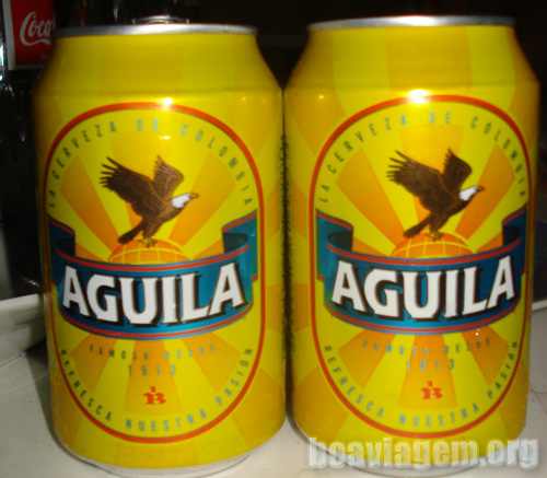 Cerveza Aquila - a Skol colombiana