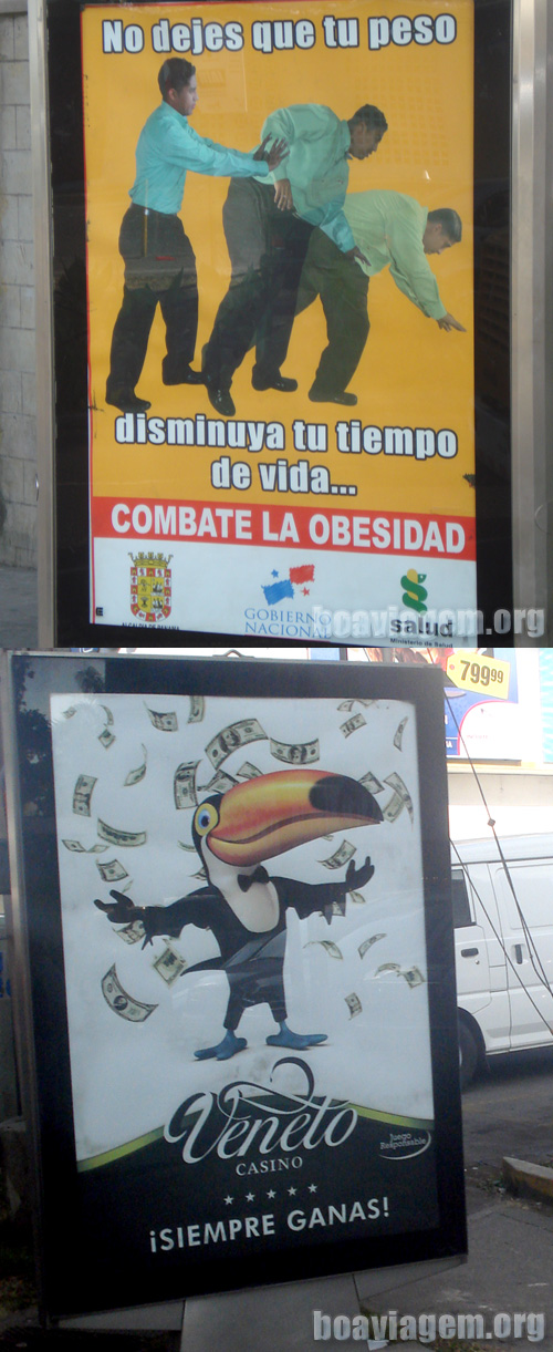 Publicidade nas ruas panamenhas!