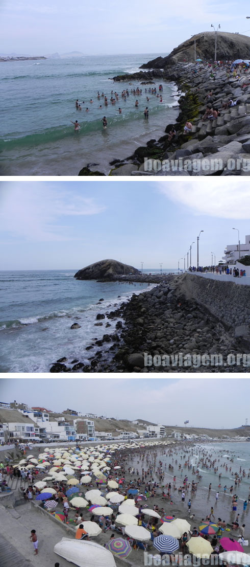Praia no Peru - Lima - Punta Hermosa