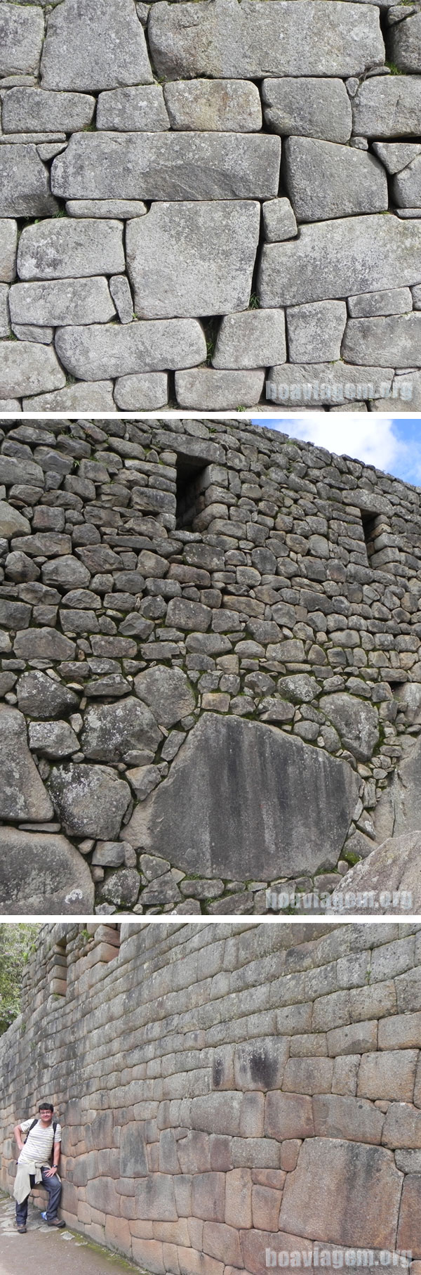 Paredes de Machu Picchu