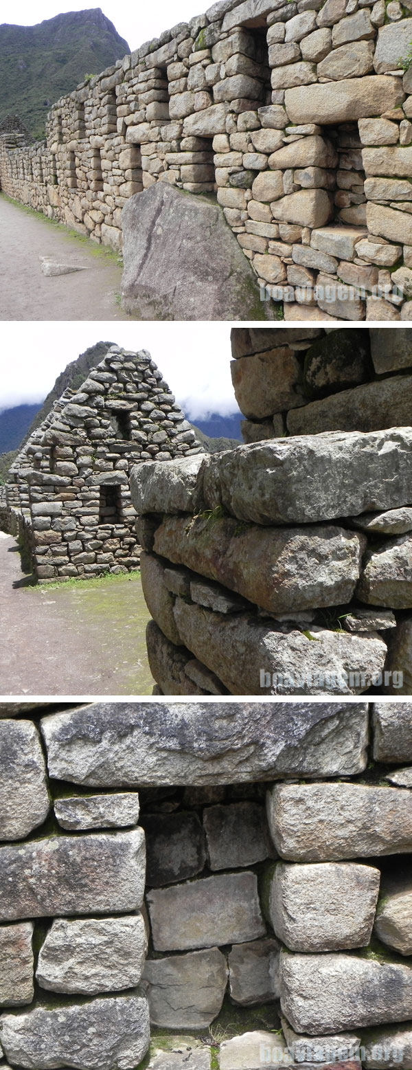 Pedras e mais pedras por toda a cidade de Machu Picchu