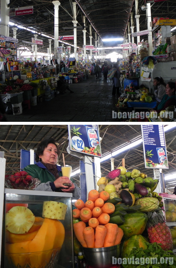 Mercado central de Cusco