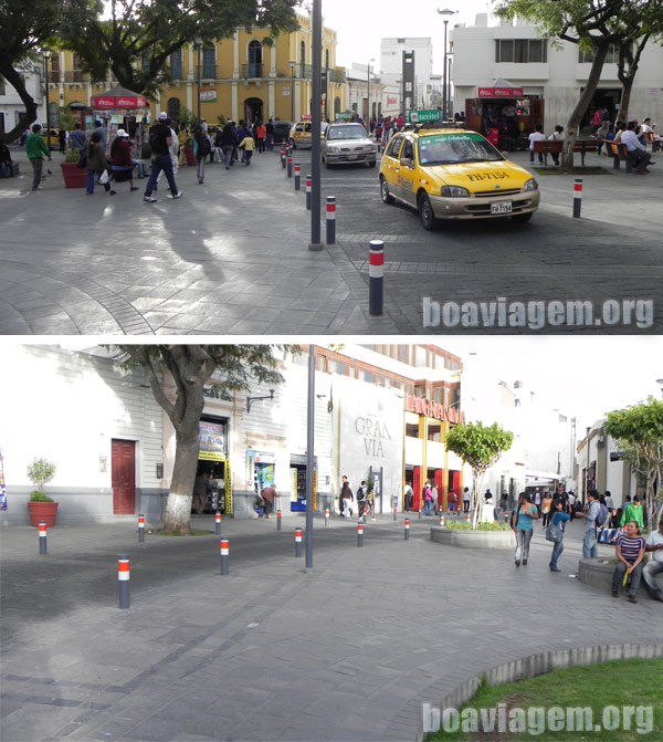 Melhorias significantes no trânsito de Arequipa