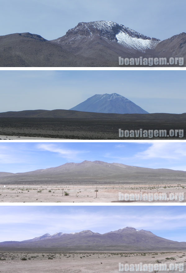 Prepare-se para ver muitos vulcões, montanhas, geleiras e uma paisagem impressionante