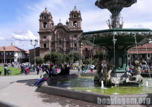 Praça de Armas da cidade de Cusco - Peru