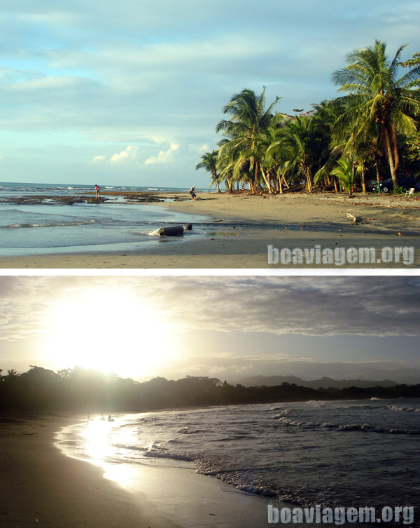 lindas praias na Costa Rica