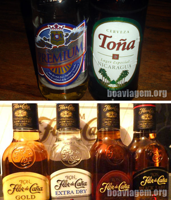 Bebidas tipicamente da Nicarágua