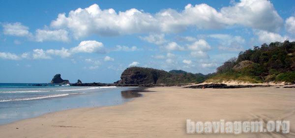 Praia em San Juan del Sur 