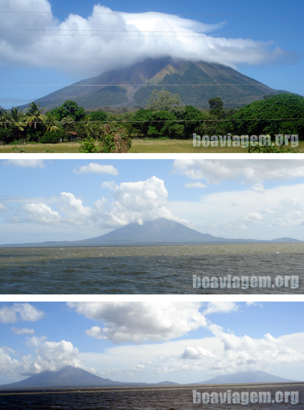 visão geral dos vulcões