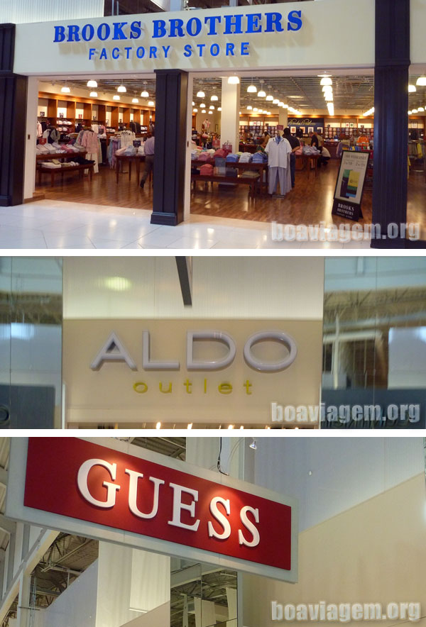 Guess, Brooks Brothers, Aldo