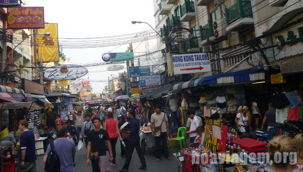 Khao San Road - A desordem mais organizada de Bangkok