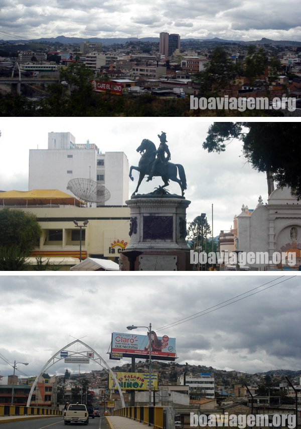 Visão geral de Tegucigalpa
