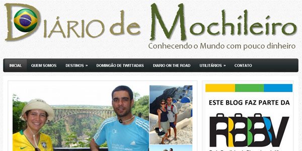 blogs de viagem: Diário de Mochileiro