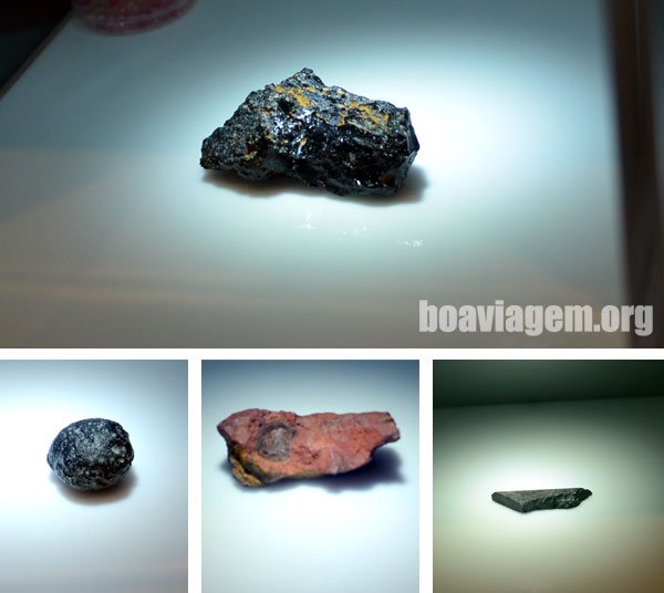 Meteoritos no planetário