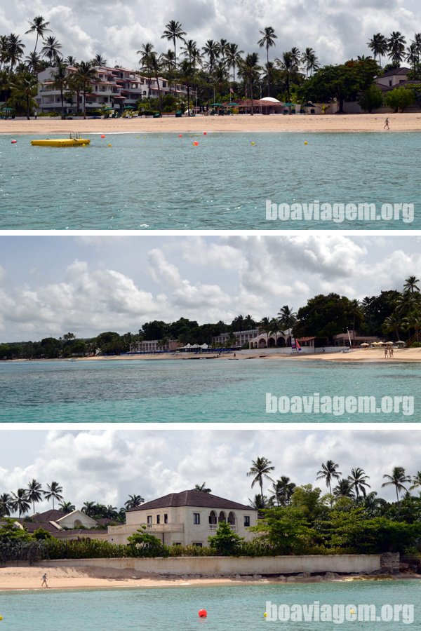 Praias da Costa Oeste de Barbados - Caribe!