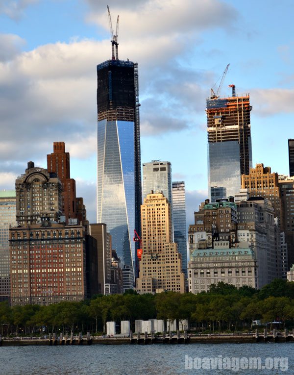 Os novos prédios do World Trade Center