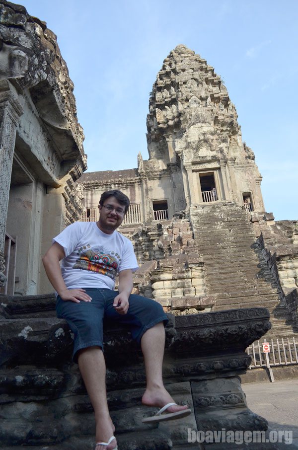 Última semana de janeiro, nos templos de Angkor Wat - Camboja