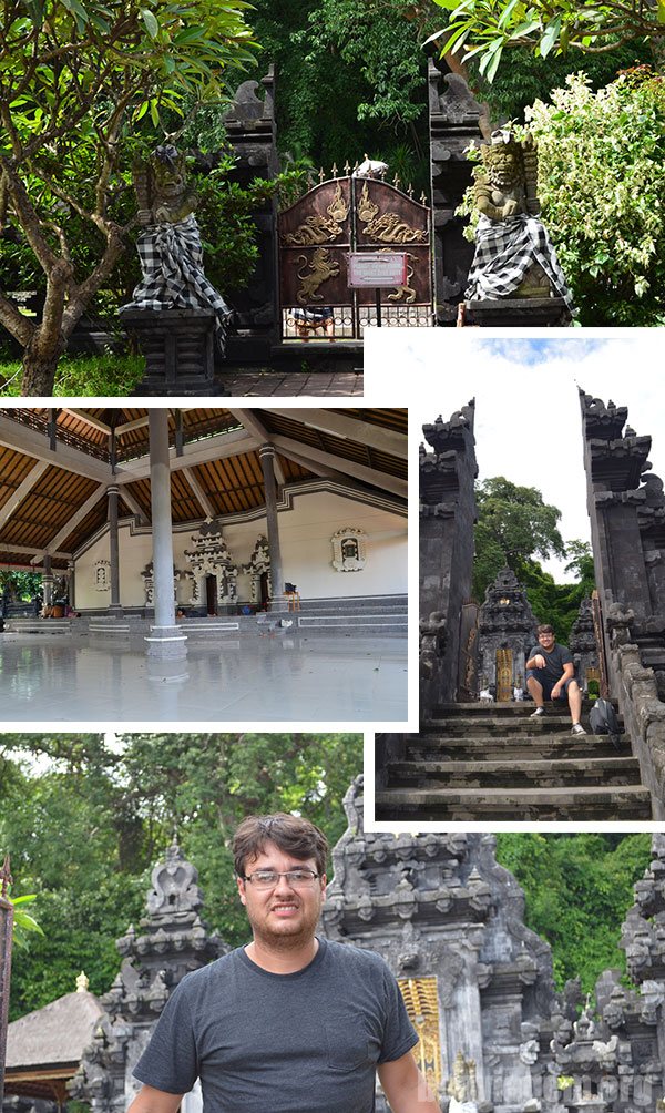 Visitando alguns templos Hindu em Bali