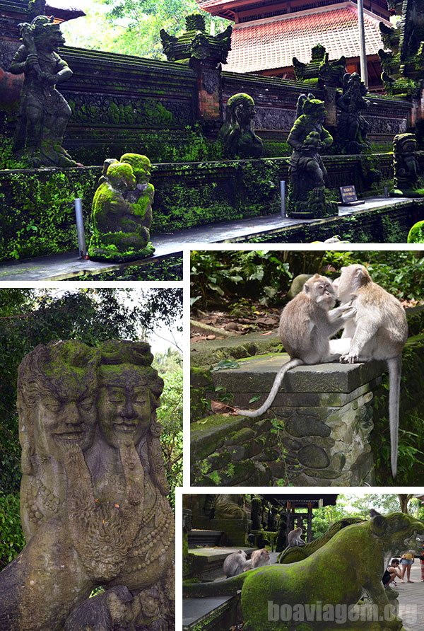 Ubud, Bali - Indonésia - monkey temple