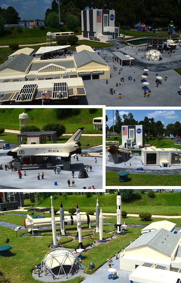 Kennedy Space Center (NASA) na Legoland Flórida