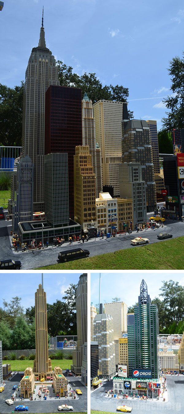 Nova York na Miniland da Legolândia da Flórida