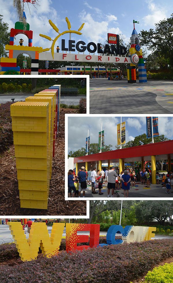 Boas vindas a um dia intenso e fantástico na Legoland