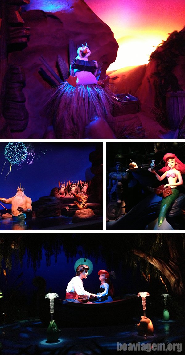 Parque Magic Kingdom Ariel - Pequena Sereia - Magic Kingdom