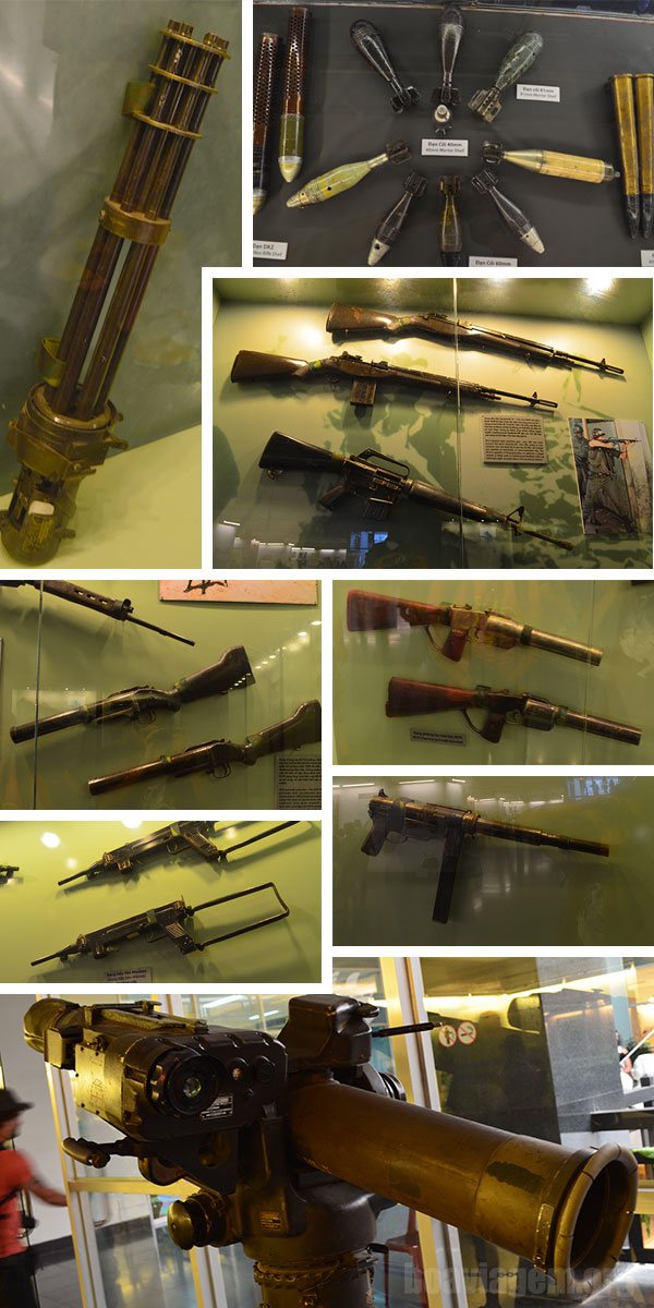 Armas trazidas pelos Estados Unidos para o Vientã durante a guerra