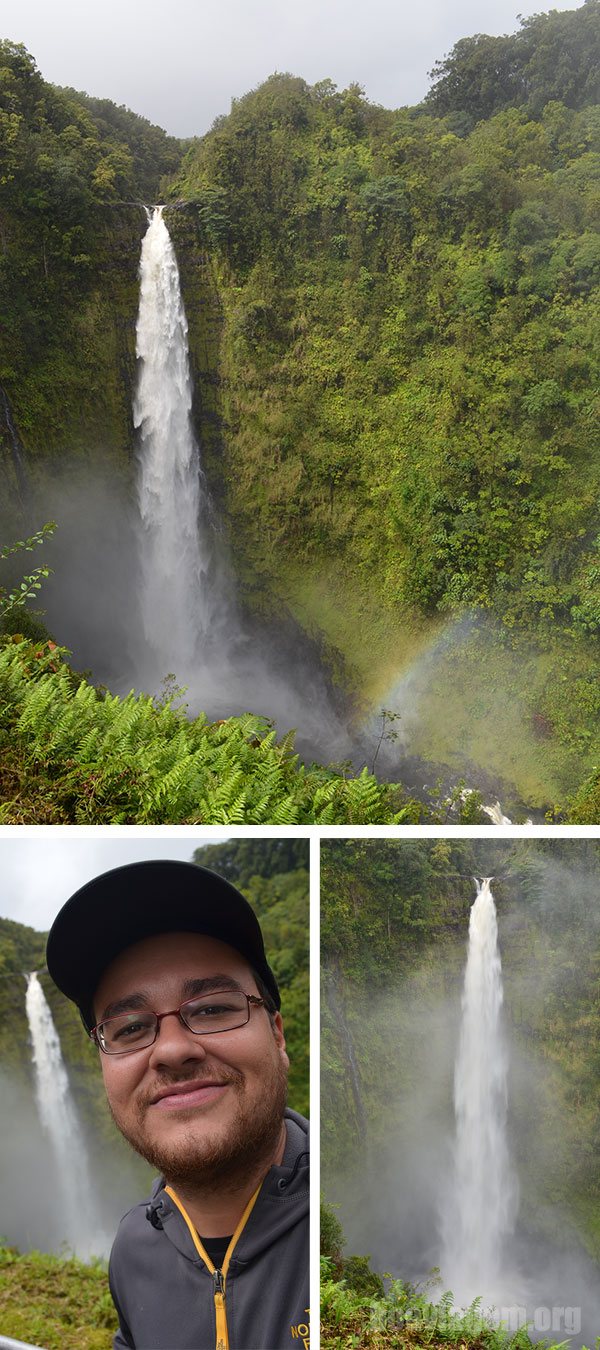 Cachoeira na Big Island - Akaka Falls