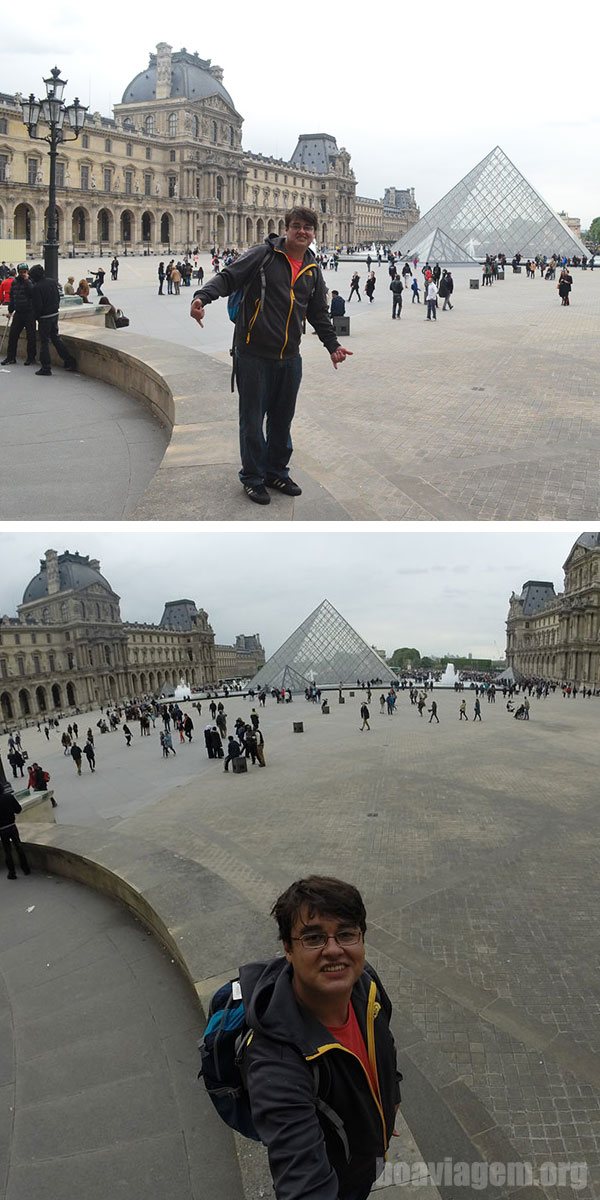 O museu mais famoso do mundo? Louvre!