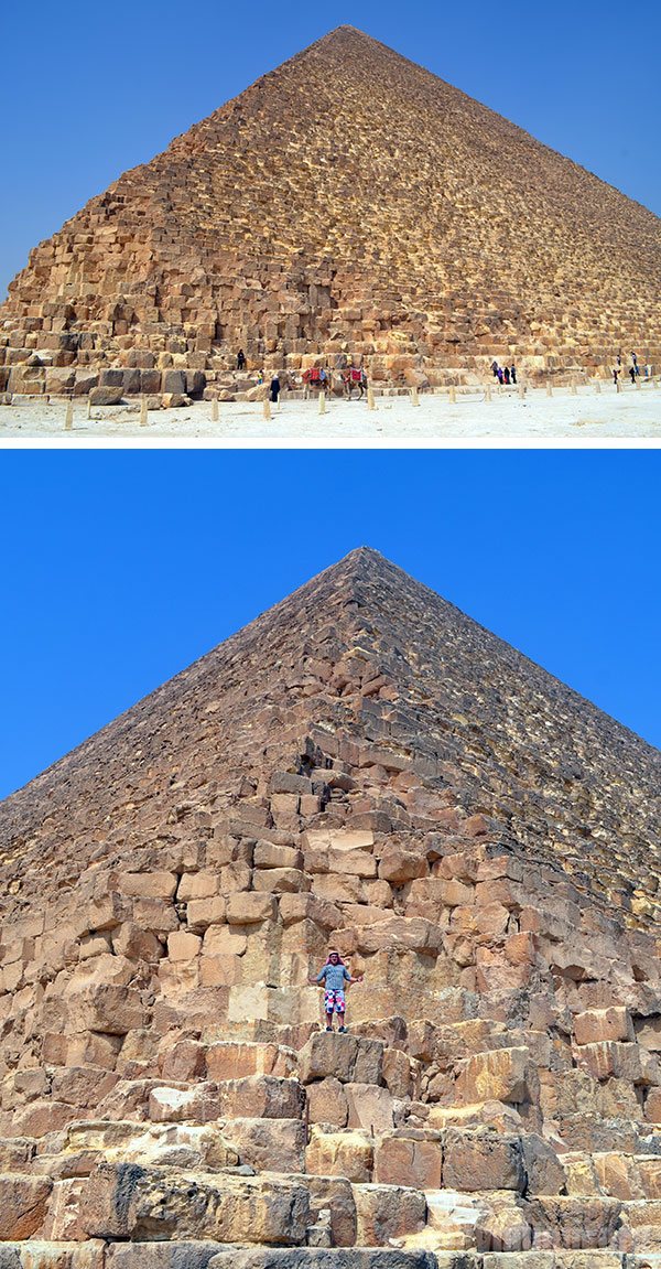 Pirâmide de Quéfren, no Complexo de Guizém no Egito