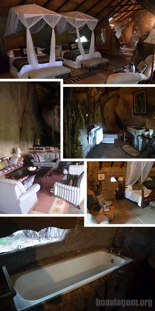 Amalinda Safari Lodge em Matobo Hills - Zimbabwe