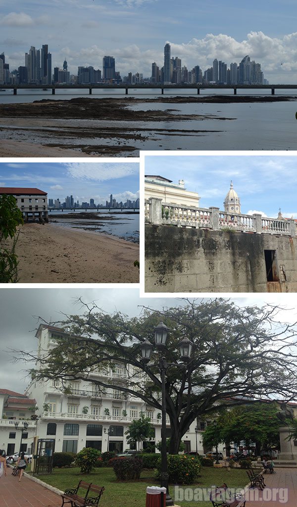 Vista da Cinta Costera em Panama City