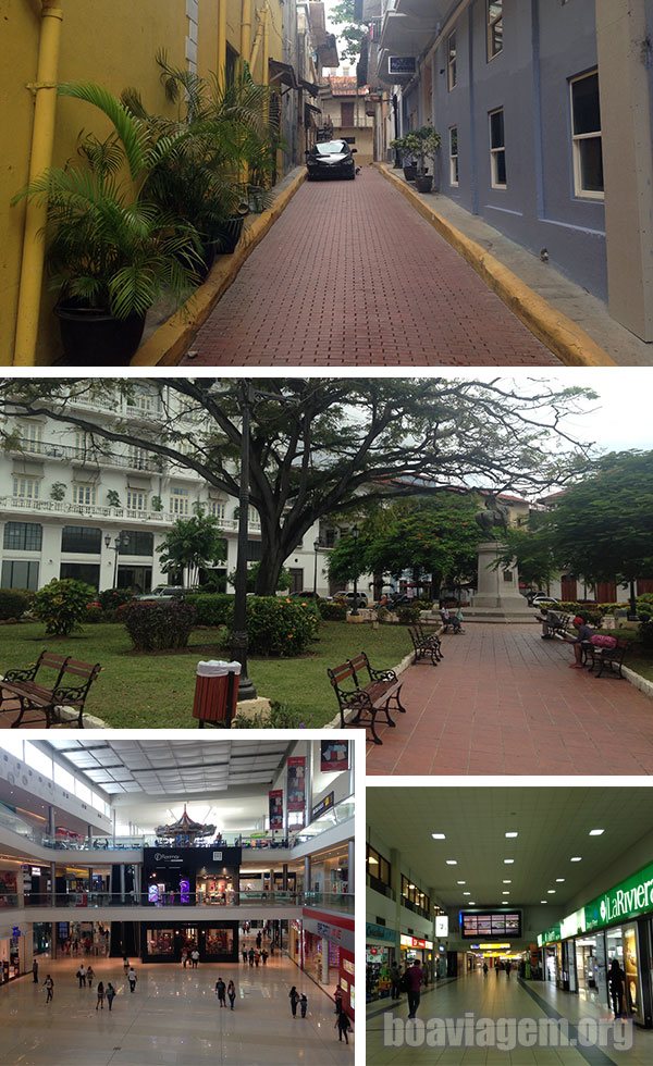 Centro Histórico, MetroMall e Duty Free Shop no Panamá