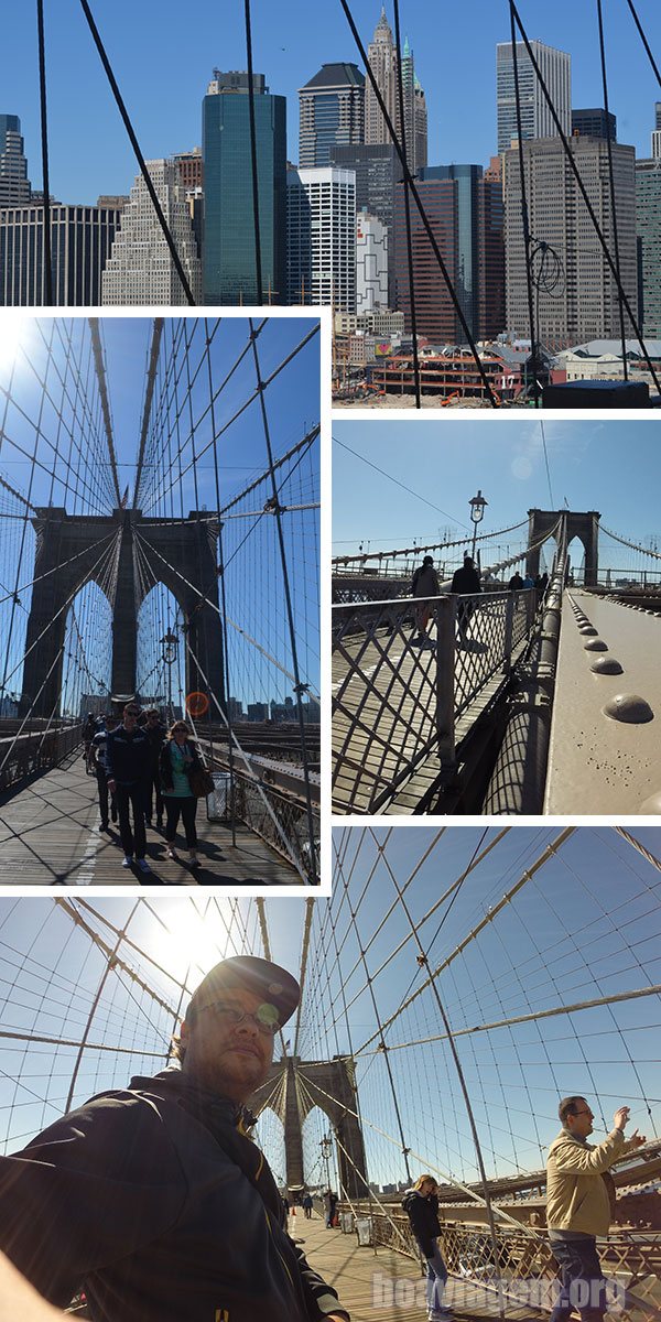 De Manhattan ao Brooklyn caminhando pela Brooklyn Bridge