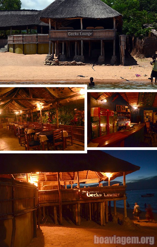 Guecko Lounge em Cape Maclear - Malawi
