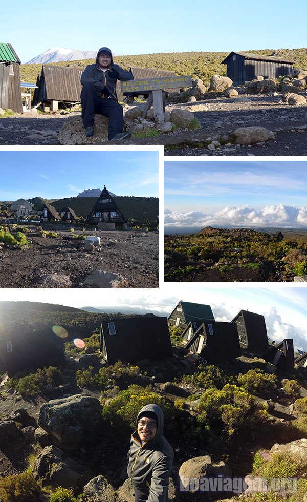 Abrigo Horombo na Rota Marangu do Monte Kilimanjaro