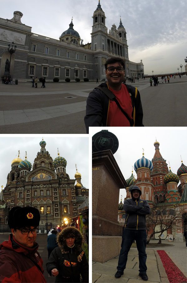 Madri, Moscou e St. Petersburg