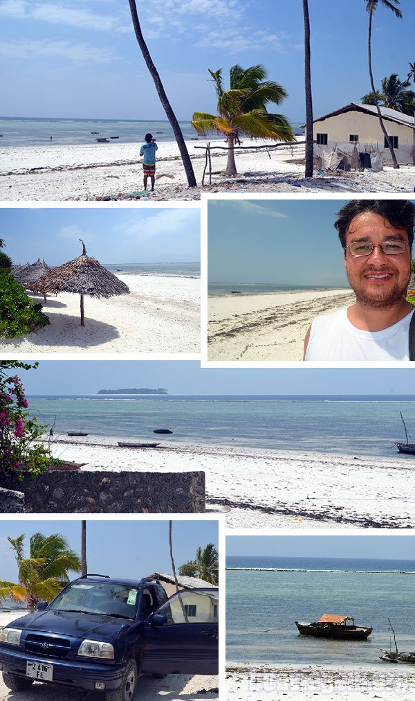Praias inexploradas em Zanzibar