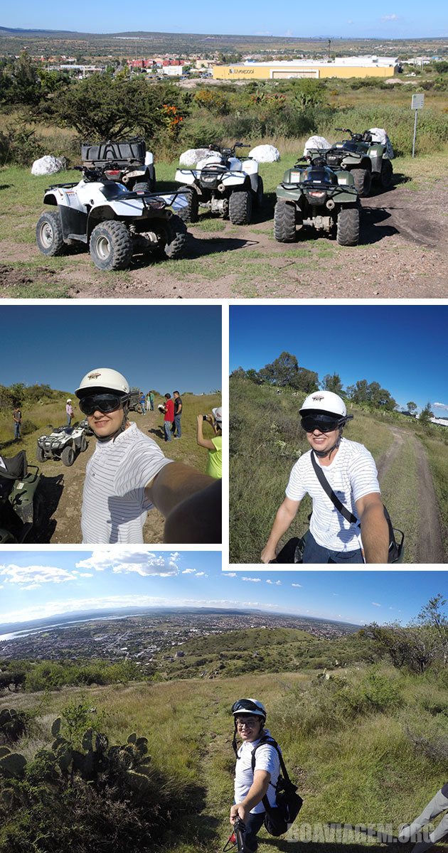 Chegada ao Parque Aventura com um visual espetacular dos arredores