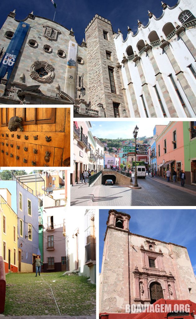 Passeio pelas ruas e marcos urbanos de Guanajuato