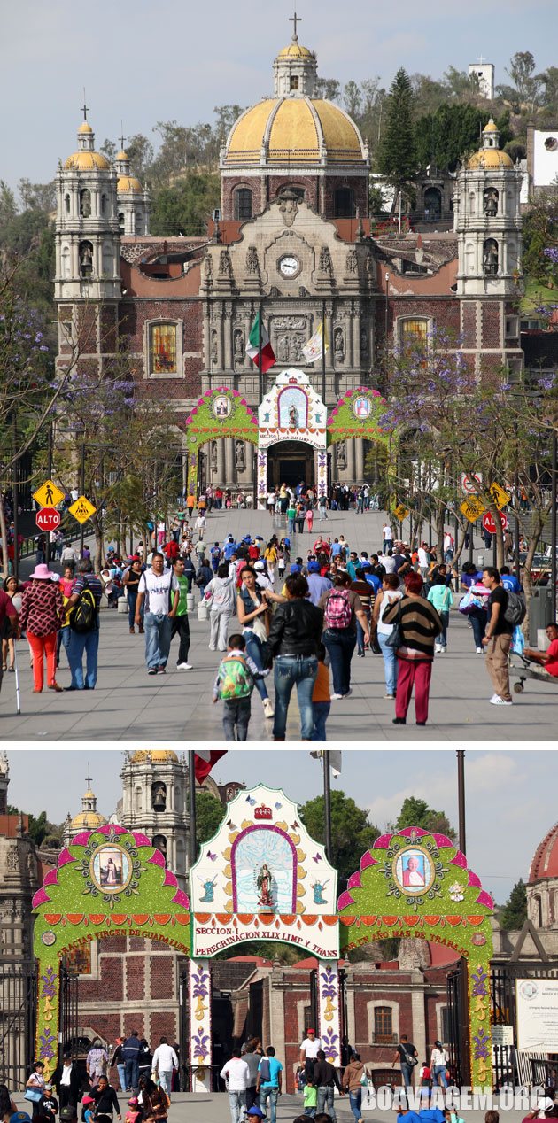A igreja mais famosa do México: Virgem de Guadalupe