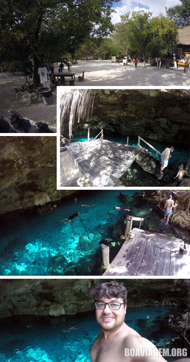 Chegada e preparativos para mergulhar no Cenote Dós Ojos - Tulum - México