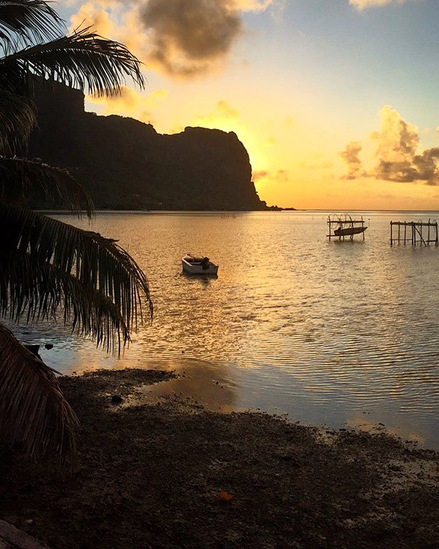 Paisagens espetaculares na Polinésia Francesa