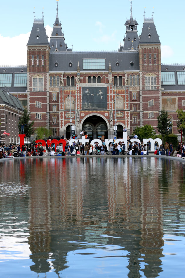 Símbolo da cidade de Amsterdam: I Amsterdam