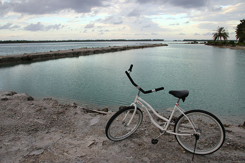 Minha bike e minha lagoa