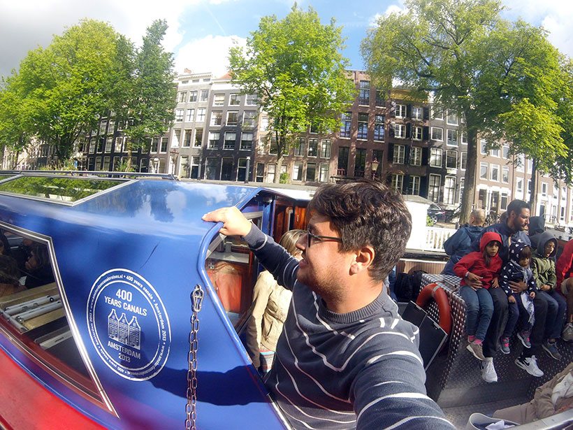 400 anos de canais em Amsterdam