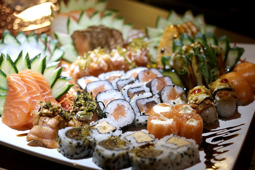 Sushi e sashimi em Goiânia
